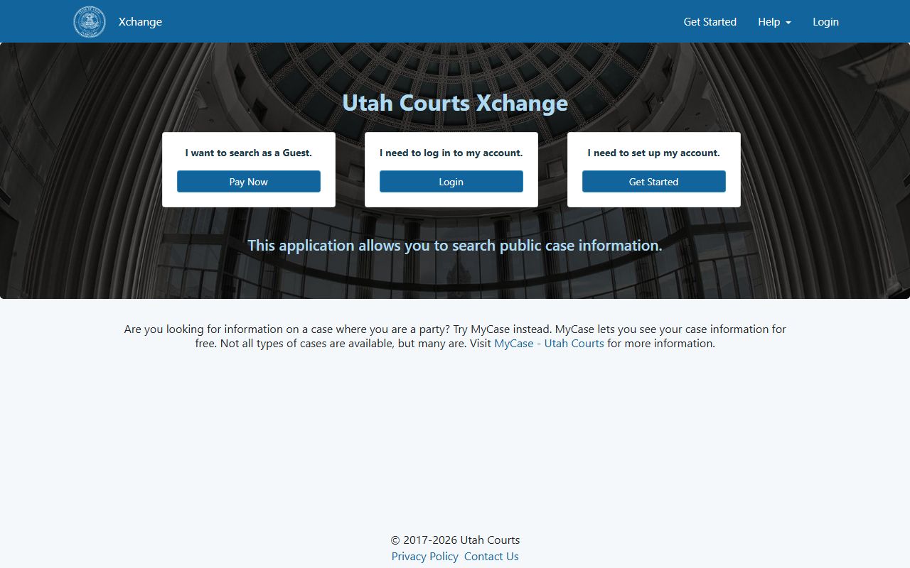 Summit County court records after arrest Xchange public case search